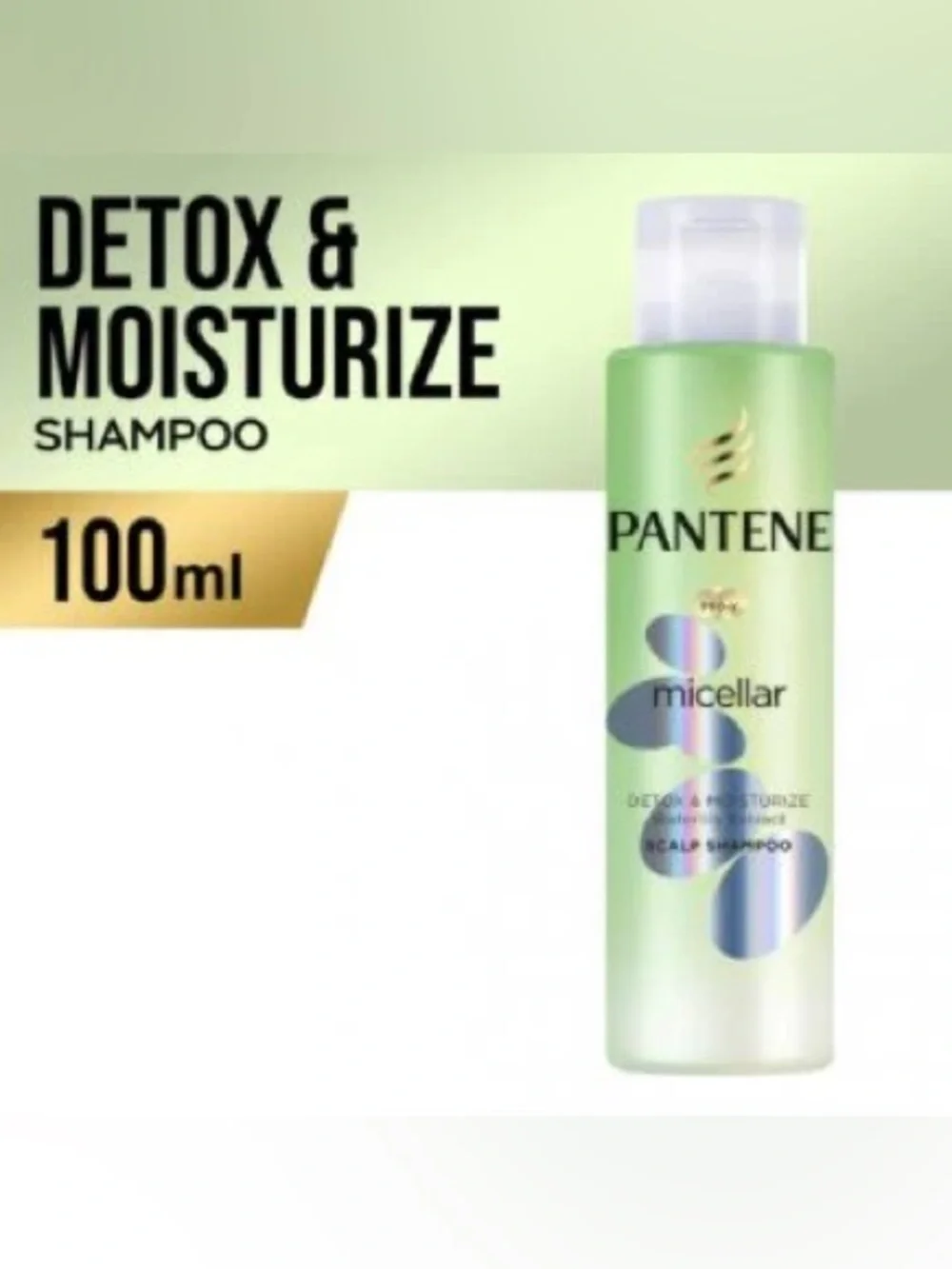 Pantene • Micellar Detox & Moisturize Shampoo • Waterlilly Extract (Thailand)